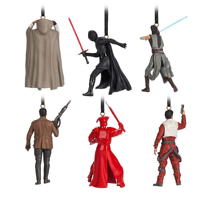 Disney Store The Last Jedi Limited Christmas Ornament Set New with Box