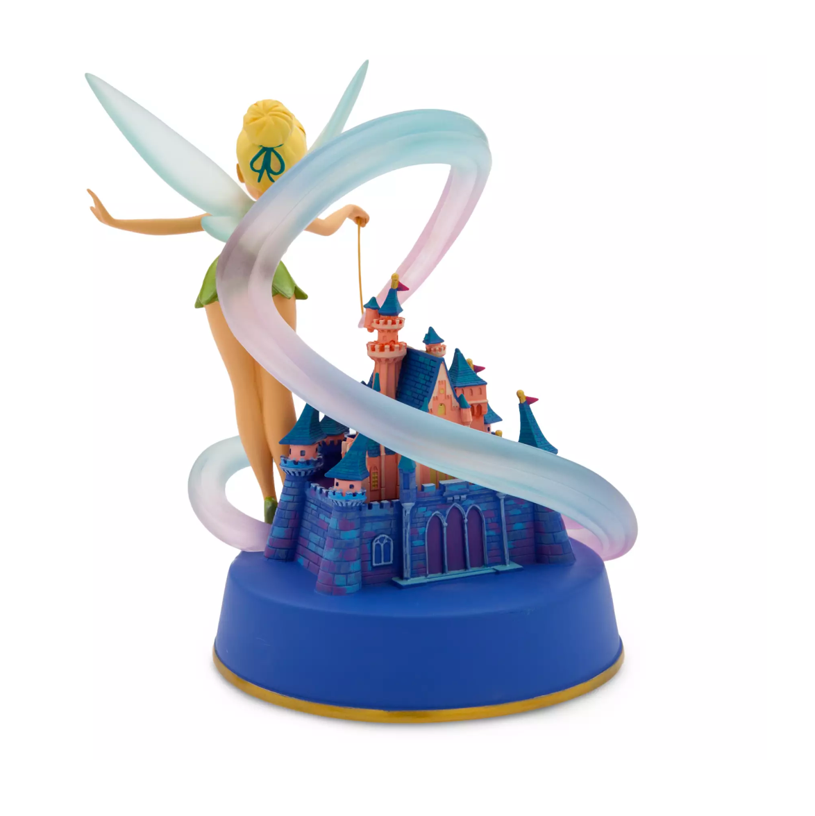 Disney 100 Years of Wonder Tinker Bell Sleeping Beauty Castle Figure Disneyland