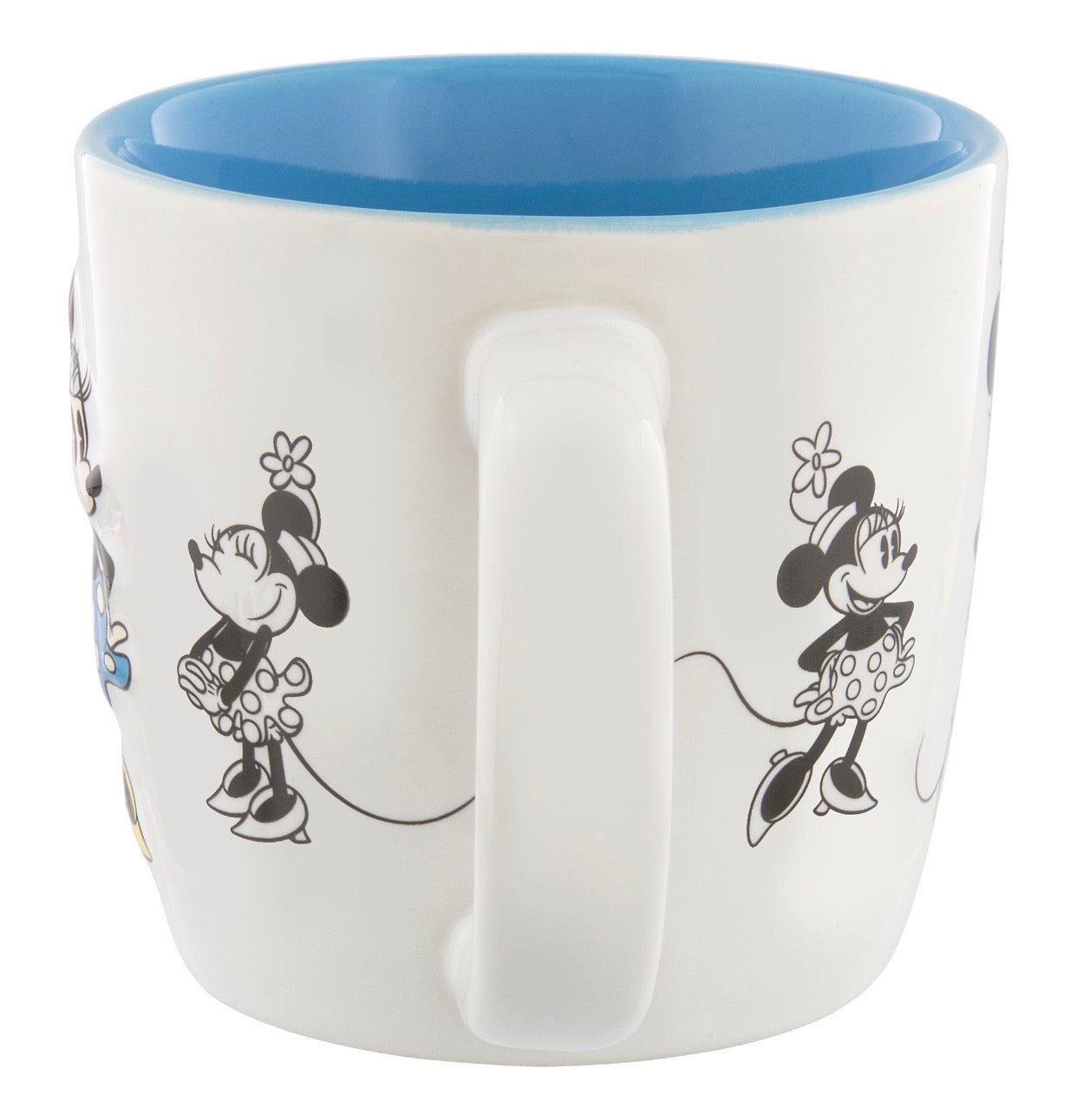 Disney Parks Minnie Mouse Retro 3D Ceramic Mug New