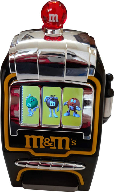 M&M's World Slot Machine Chocolate Candy Candies Dispenser New with Tags