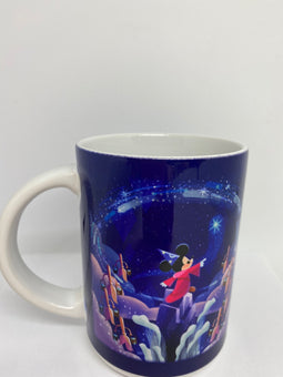 Disney Parks Wonderground Fantasia Mickey Sorcerer Coffee Mug New