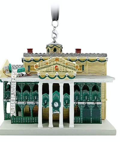 Disney Parks Disneyland The Haunted Mansion House Christmas Ornament New w Tag