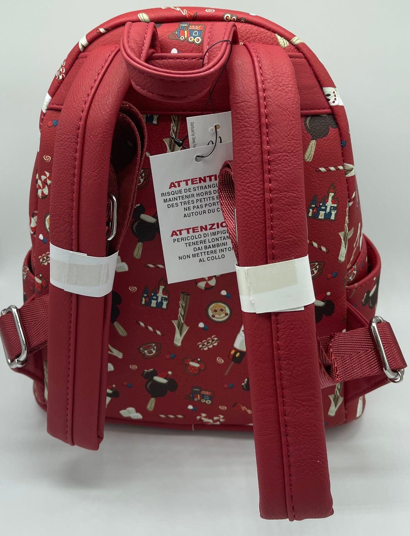 Disney Parks 2021 Mickey Minnie Holiday Snacks Christmas Mini Backpack New