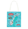 Disney Parks Epcot Mickey & Friends Norway Cotton Tote New with Tags