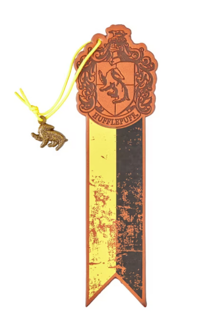 Universal Studios Harry Potter Hufflepuff Bookmark with Charm New Sealed