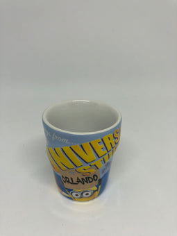 Universal Studios Orlando Despicable Me Approved Minion Mail Shot Glass New