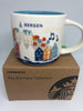 Starbucks You Are Here Collection Norway Bergen Ceramic Coffee Mug New with Box