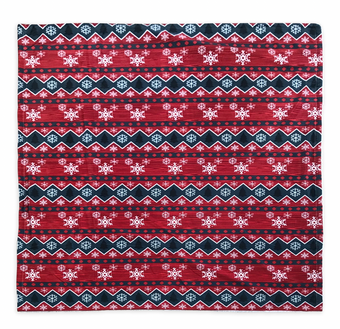 Disney Mickey Minnie Holiday Sweater Pattern Christmas Fleece Throw Blanket New