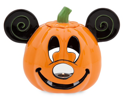 Disney Happy Halloween Mickey Pumpkin Votive Candle Holder Bougeoir New