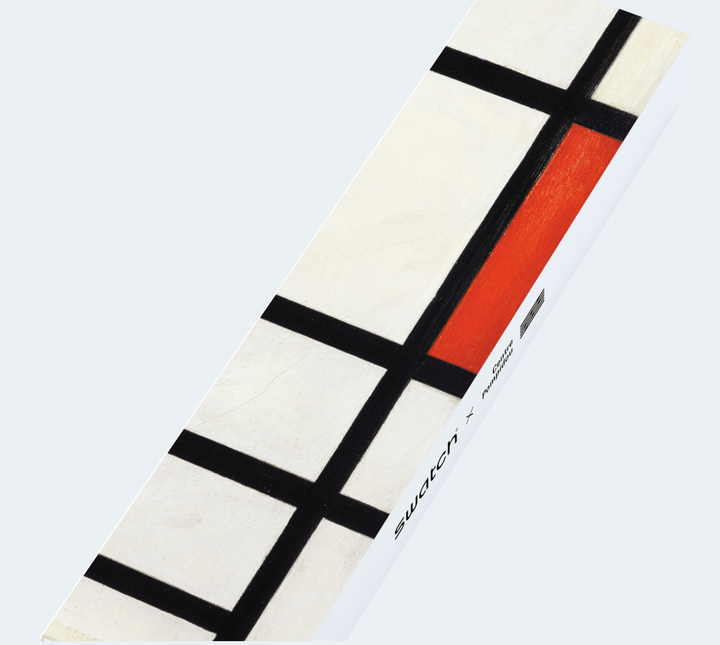 RED, BLUE AND WHITE, BY PIET MONDRIAN - SUOZ344 | Swatch
