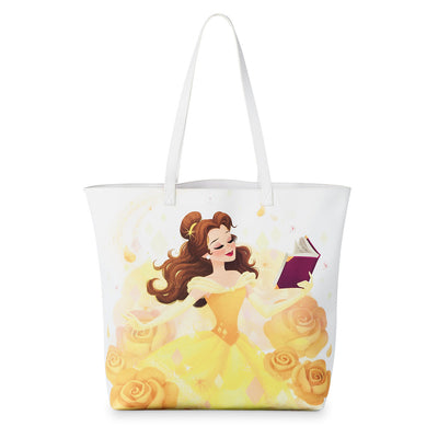 Disney Parks Princess Mystique Ariel and Belle Reversible Tote Bag New with Tags