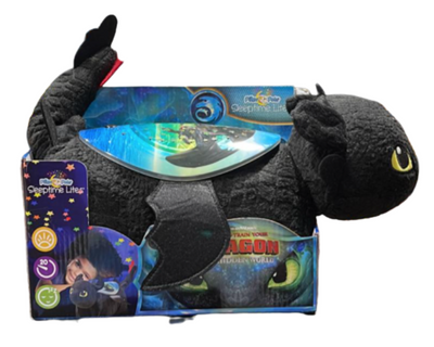 Universal Studios How To Train Your Dragon Toothless Sleeptime Lites New W Tag