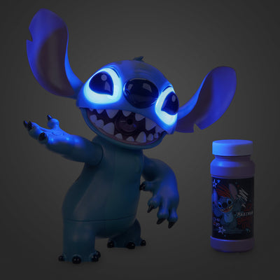 Disney Parks Stitch Light-Up Bubble Blower New with Box
