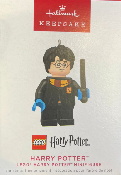 Hallmark 2022 Harry Potter LEGO Minifigure Christmas Ornament New With Box