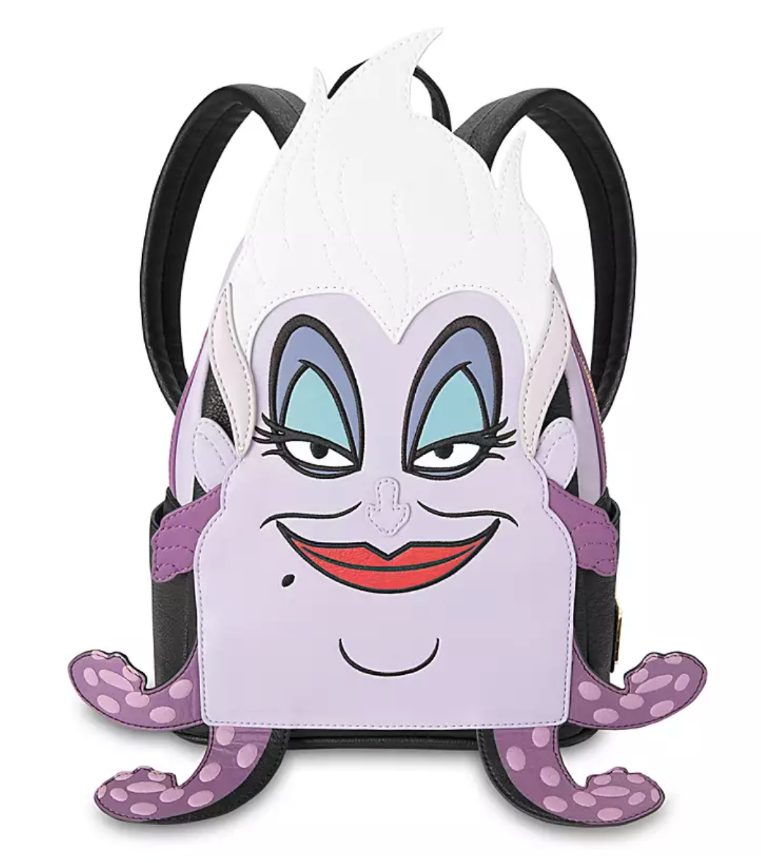 Disney Parks The Little Mermaid Ursula Mini Backpack New with Tags