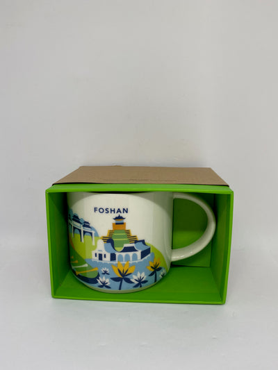 Starbucks You Are Here Collection Foshan China Ceramic Coffee Mug New with Box