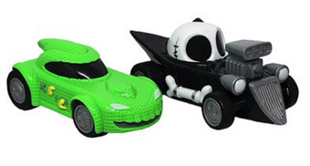 Disney NBX Jack Skellington & Oogie Boogie Friction Cars New With Box