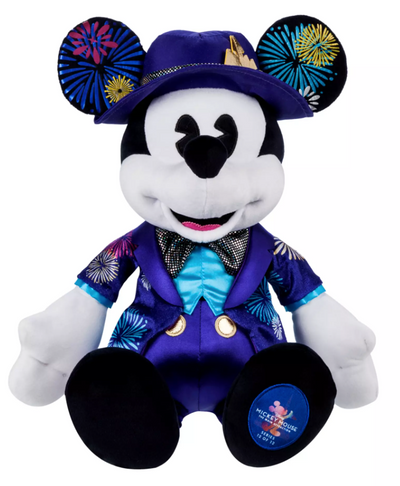 Disney Parks Mickey Main Attraction Plush Cinderella Castle Fireworks New w Tag