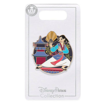 Disney Parks Collection Mulan Pin New with Card