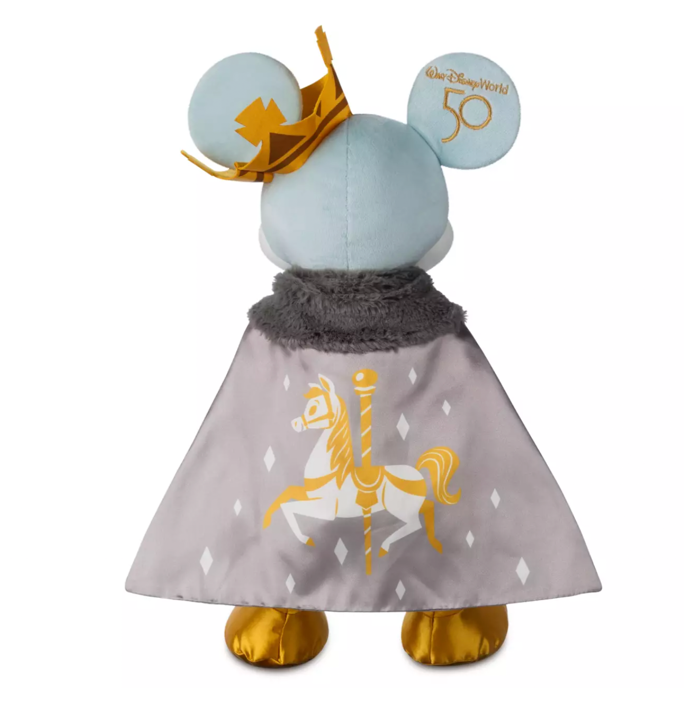 Disney 50th Mickey The Main Attraction Prince Charming Regal Carrousel Plush New