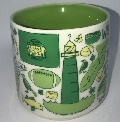 Starbucks Been There Series Collection Wisconsin Coffee Mug New With Box