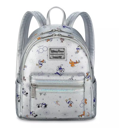 Disney 100 Celebration Mickey and Friends Loungefly Mini Backpack New with Tag