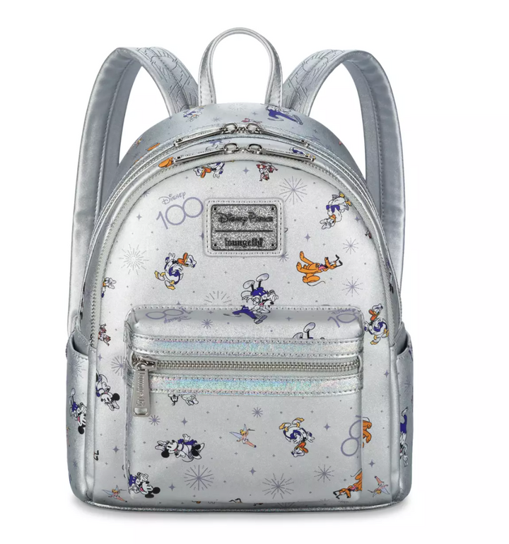 Disney 100 Celebration Mickey and Friends Loungefly Mini Backpack New – I Love Characters