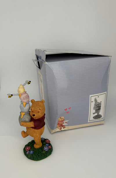 Disney Store Simply Pooh Winnie I'm Rumbly in my Tumbly Figurine New with Box