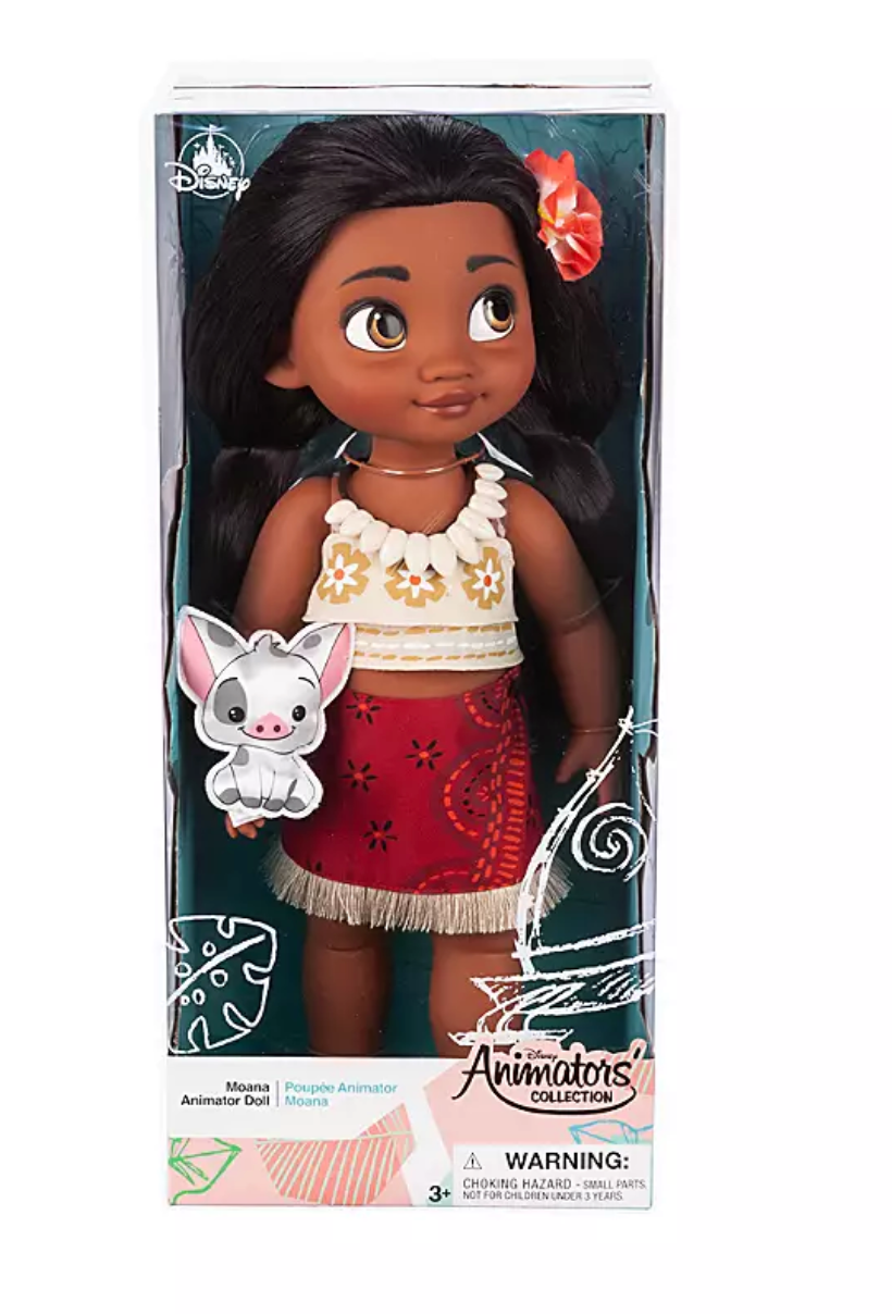 Disney 2019 Animators' Collection Moana with Pua Doll New with Box