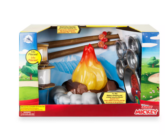 Disney Mickey Mouse-Ka-Campfire S'mores Toy Set with Light and Sound New w Box