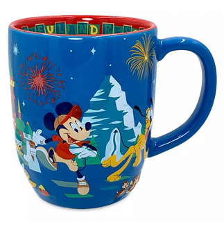 Disney Parks Disneyland Play in the Park Mickey and Friends You Are Here Mug New