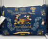 Disney Epcot Germany Pavilion Mickey and Minnie Hallo! Throw Pillow New with Tag
