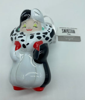 Hallmark Decoupage Villains Cruella De Vil Holiday Christmas Ornament New w Tag