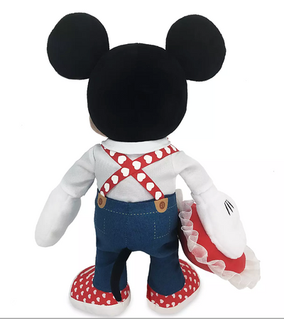 Disney Store 2021 Mickey Valentine's Day Medium Plush New with Tag