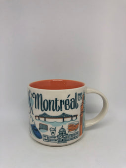 Starbucks Been There Series Collection Montreal Canada Quebec Coffee Mug New