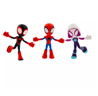 Disney Junior Spidey and His Amazing Friends Bendable Figures Spider-Man New