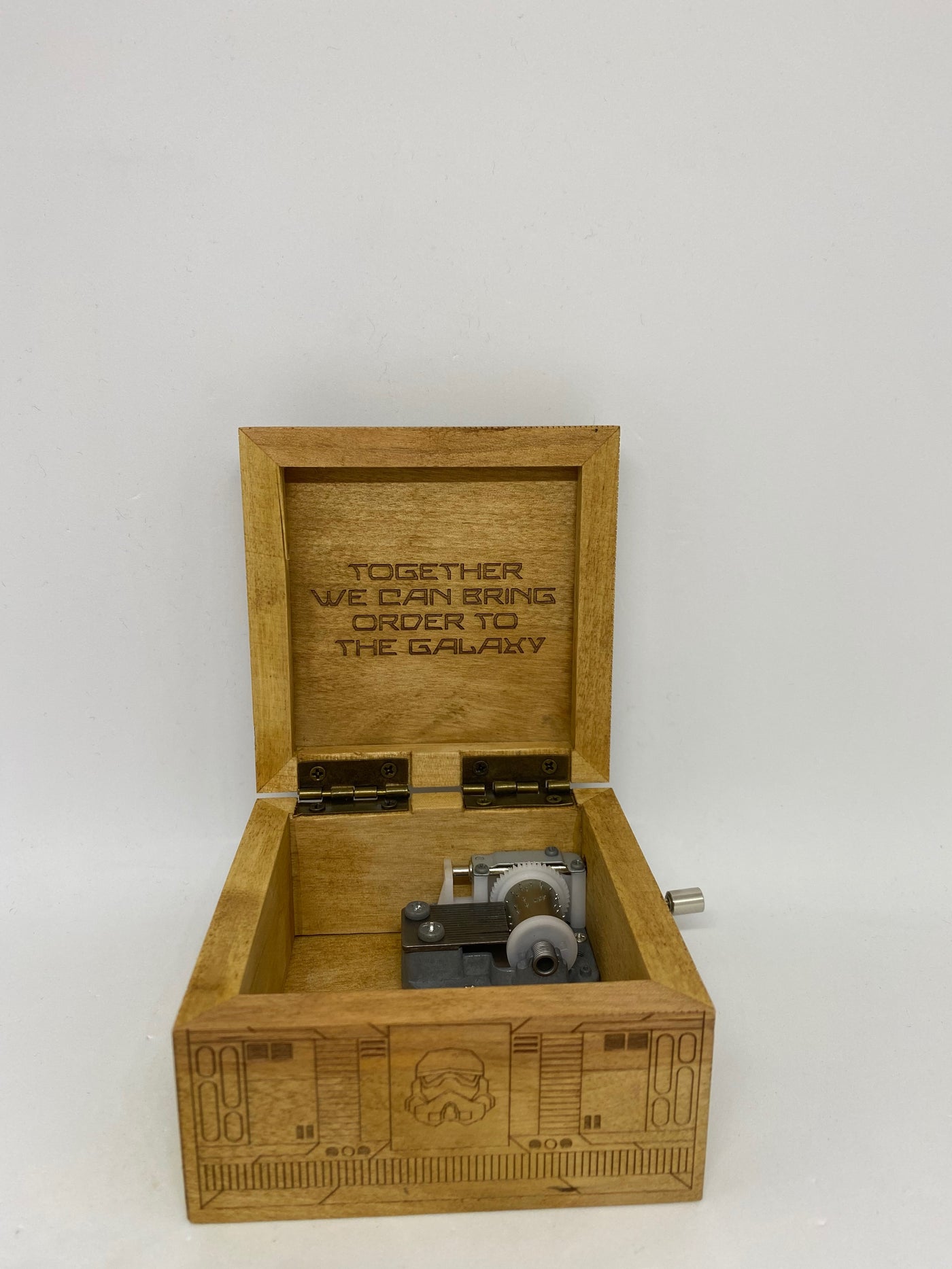 Disney Parks Star Wars Galaxy's Edge Darth Vader Imperial March Music Box New