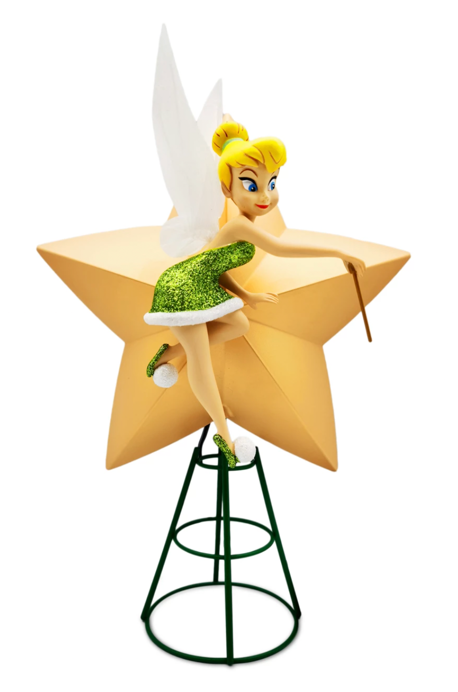 Disney Tinker Bell Light-Up Topper Holiday Christmas Tree New