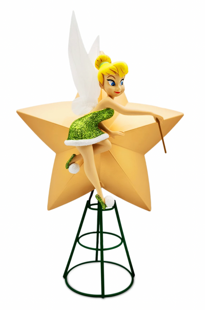Disney Tinker Bell Light-Up Topper Holiday Christmas Tree New