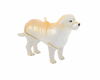 Robert Stanley Yellow Labrador Retriever Glass Christmas Ornament New with Tag