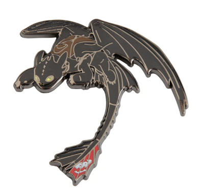 Universal Studios How to Train Your Dragon Toothless Pin New With Card