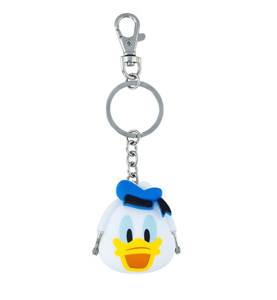 Disney Parks Donald Duck Coin Purse Silicone Keychain New with Tags