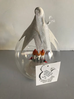 Disney Parks Epcot Holidays Around the World Light Up Christmas Ornament New Tag