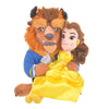 Disney Store Japan Beast & Belle Valentine Side by Side Plush Set New with Tags