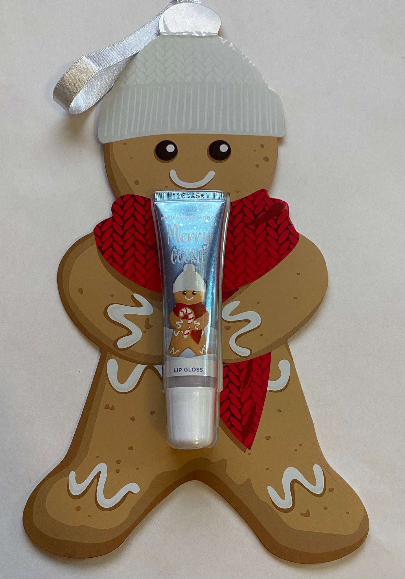 Bath and Body Works 2021 Christmas Gingerbread Merry Cookie Lip Gloss New