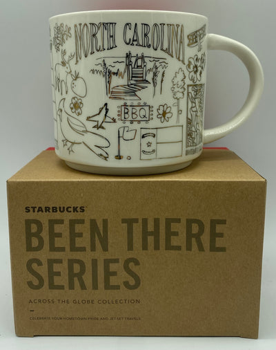 Starbucks Been There Series Holiday North Carolina Coffee Mug New With Box