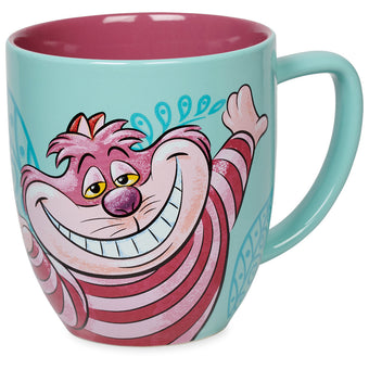 Disney Parks Cheshire Cat Portrait Ceramic Coffee Mug New