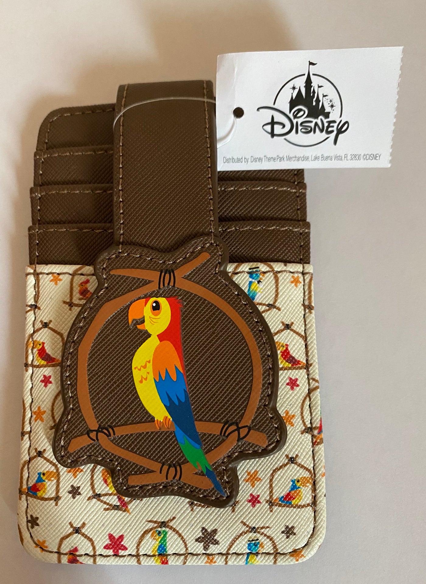 Disney Parks Tiki Room Credit Card Wallet New with Tags