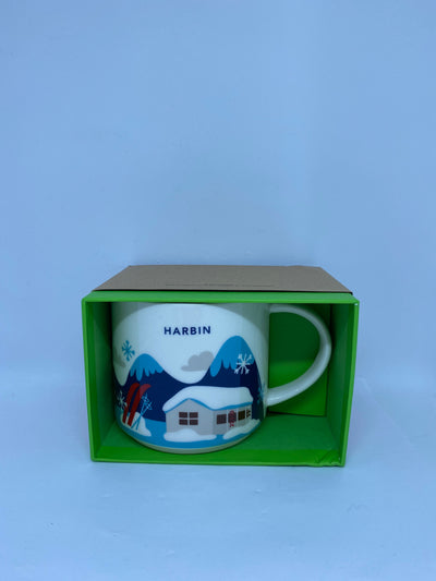 Starbucks You Are Here Collection Harbin China Ceramic Coffee Mug New With Box