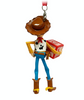 Disney Parks Toy Story 3D Woody Christmas Ornament New with Tag